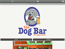 Tablet Screenshot of dogbarstpete.com